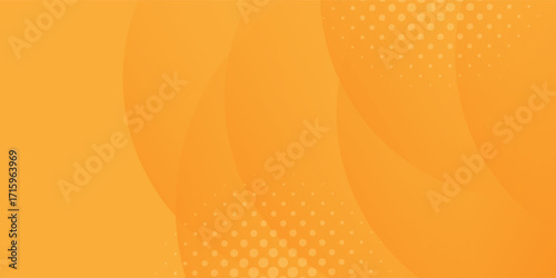 abstract orange background with circle and halftone.vector eps10