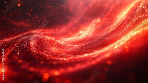 Abstract Red Background