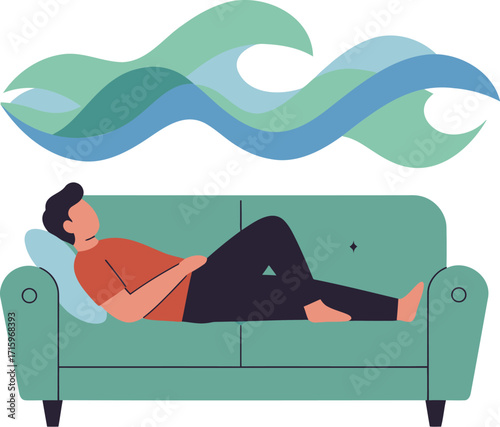 Relaxation and stress relief through mindful breathing techniques