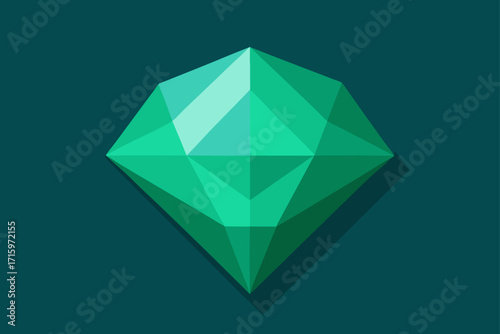 Emerald Jewel Texture Background
