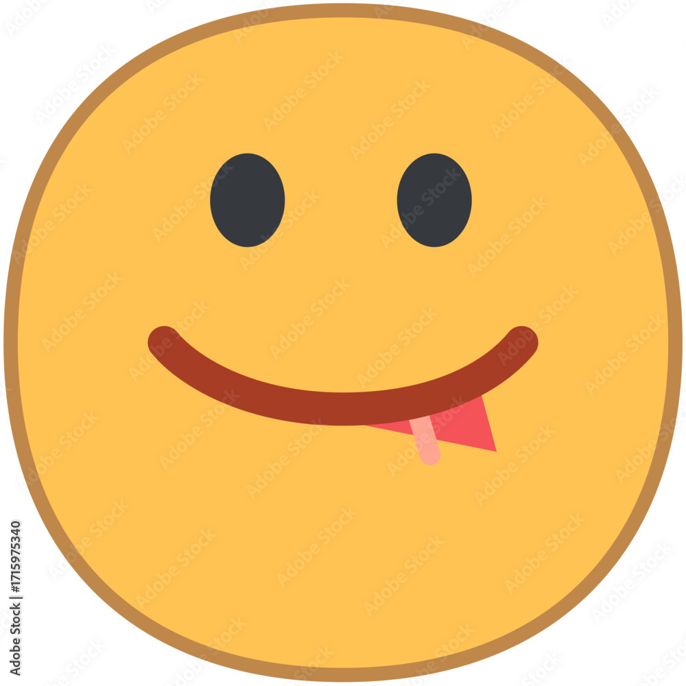 Fototapeta premium Vector Flat Stroke Icon