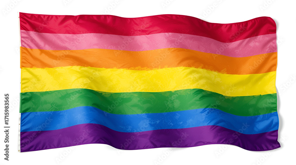 Obraz premium Asexual pride flag design featuring horizontal stripes and gradual color transitions