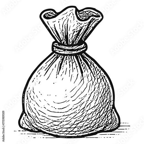 Plain Money Bag