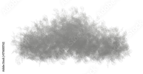 Abstract grunge brush strokes or black dusty smoke