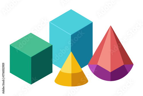 pyramid of cubes