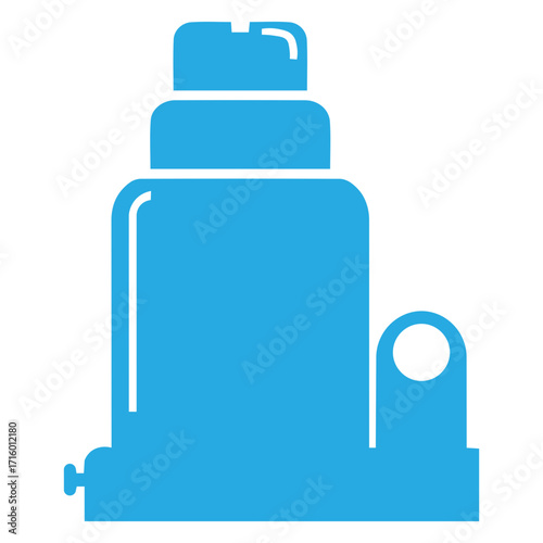 Hydraulic jack icon