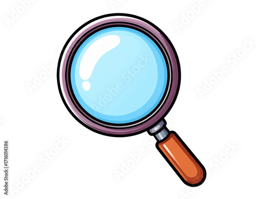  coto hater cartoon magnifying glass PNG