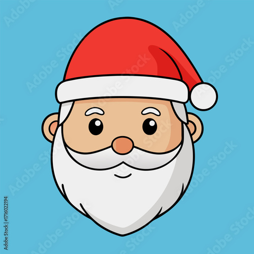 cartoon santa claus