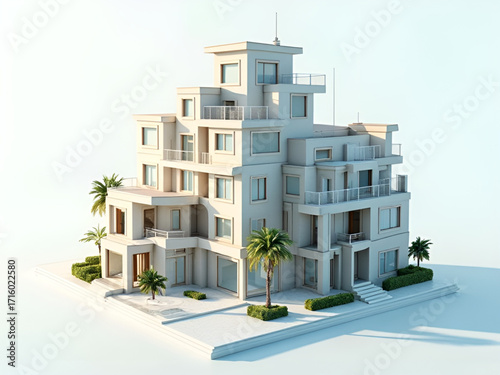 residential building in the city