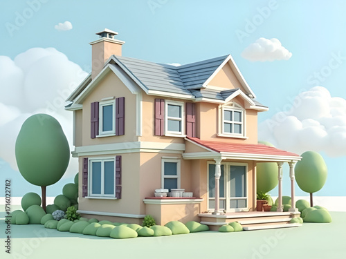 3d model house