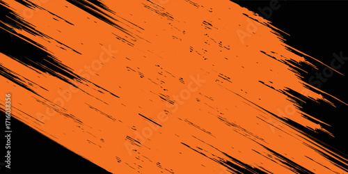 Vector Comic Book and Journal Background. Comic Book and Journal Orange Grunge Background and Texture.