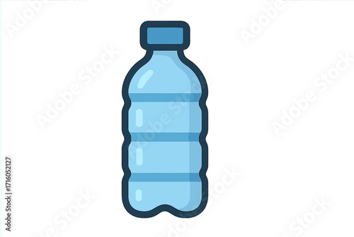 Milk pack icon flat style vector cartoon illustration with transparent background, dairy product packaging design set, fresh milk container graphic, food and drink symbol