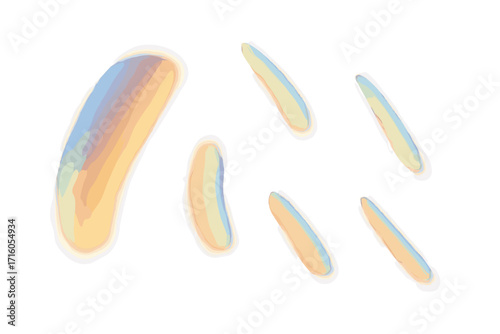 Warm rainbow light prism effect for overlay. Crystal flare and holographic glass dispersion. Sun catcher light leak shadow for background. Abstract vector design element.