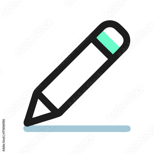 vector illustration of a pencil icon vector illustration