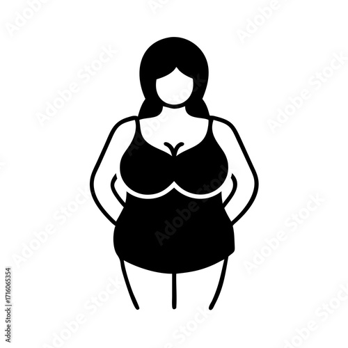 silhouette of a woman