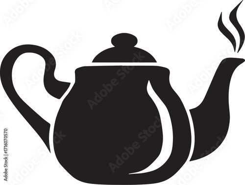 teapot and cup