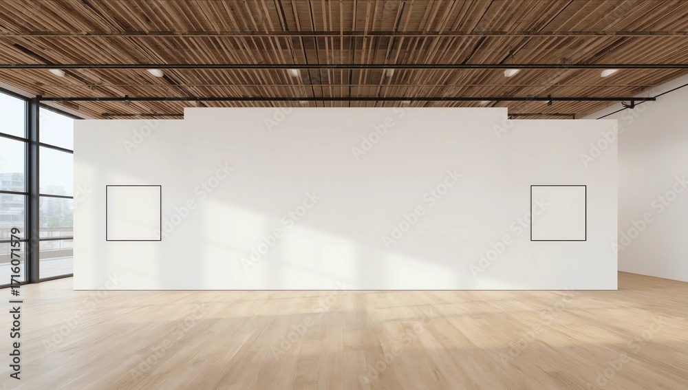 Fototapeta premium two roll up and photocall mockup