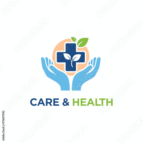 health icon vector logo
