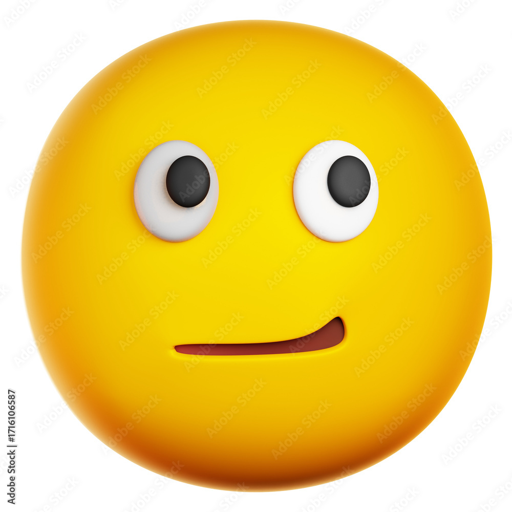 Fototapeta premium Smirking Face