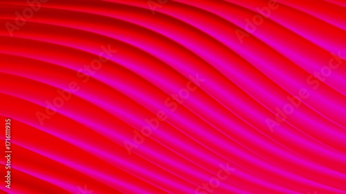 Looping animated background with smooth wave like motion in vibrant multicolor tones. Soft and elegant flowing design that appears shiny and shimmering. motion graphics, digital art, creative design.