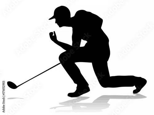Golfer Golf Sports Person 1.eps