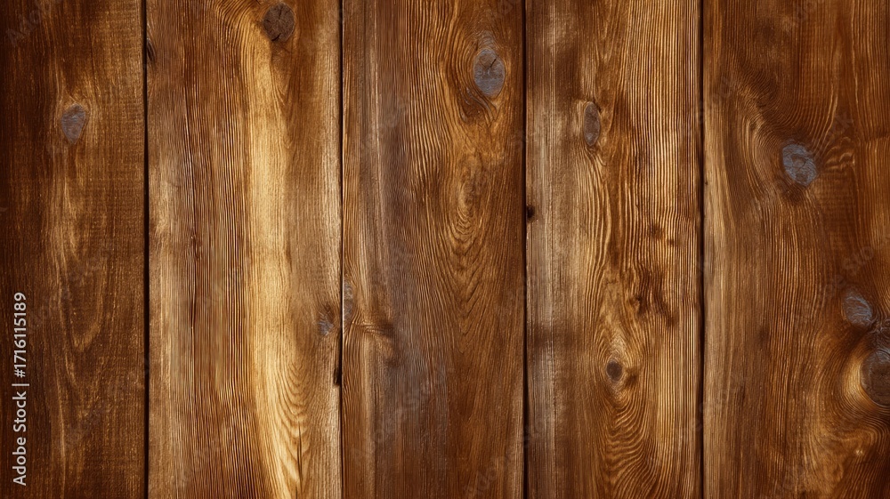 Naklejka premium Rich wooden texture with detailed grain patterns. Neural network AI generated