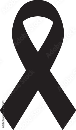 Black Ribbon: Symbol of Mourning, Remembrance, and Awareness