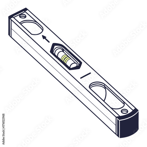 Spirit Level Illustration