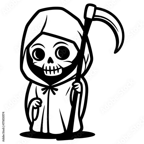 Cute Skeleton Reaper