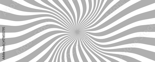 Ray sun light. Sunburst background. Radial circle line. Pattern starburst. Comic beam lines. Sun effect rays. Abstract firework. Concentration stripe. Cartoons lightning style. Vector illustration