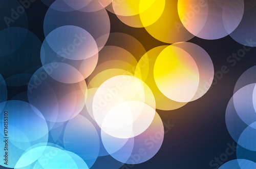 Gradient color christmas card design Bokeh wallpaper abstract