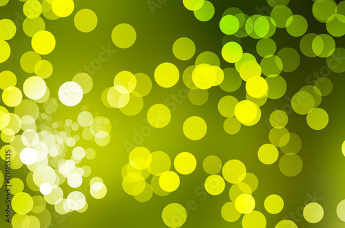 Green shiny Bokeh wallpaper abstract illustration