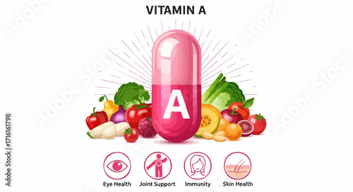 Boost eye, skin, and joint health with Vitamin A rich foods and support immunity naturally