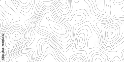 Abstract design with Seamless pattern with lines Topographic map. geographic mountain relief. Retro topographic map.  Design illustration for wall art, fabric, packaging, web, banner, wallpaper.