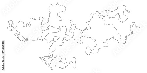 Abstract design with Seamless pattern with lines Topographic map. geographic mountain relief. Retro topographic map.  Design illustration for wall art, fabric, packaging, web, banner, wallpaper.