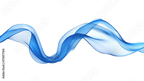  abstract blue ribbon background