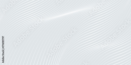 Premium background design with white line pattern (texture) in luxury pastel colour. Abstract horizontal vector template for business banner,