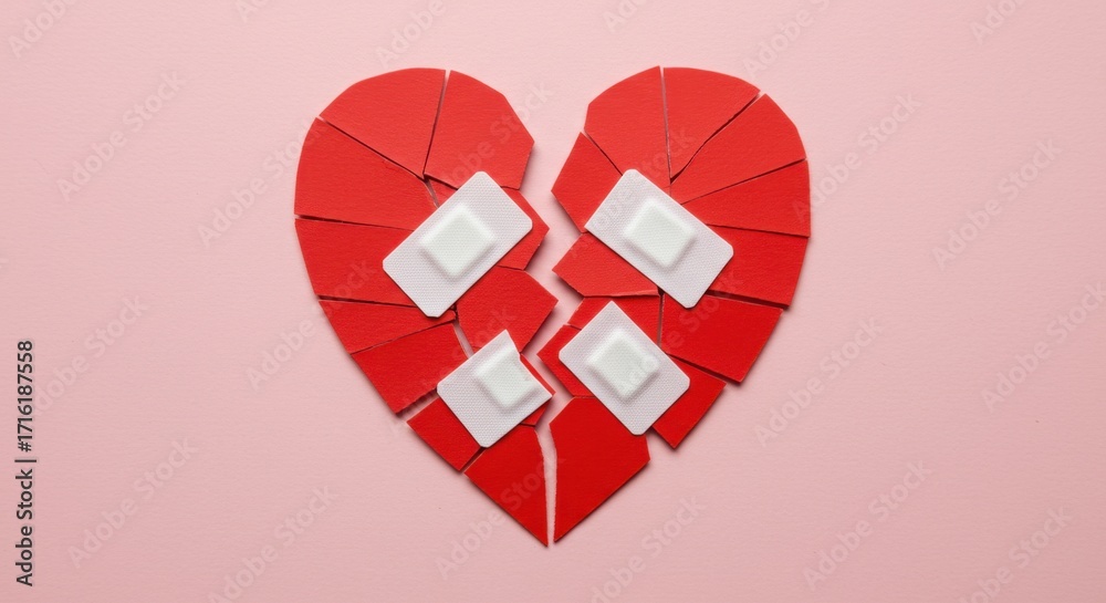 Obraz premium Healing a Broken Heart