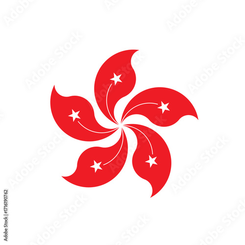 Hong Kong Bauhinia. Hong Kong flag element	