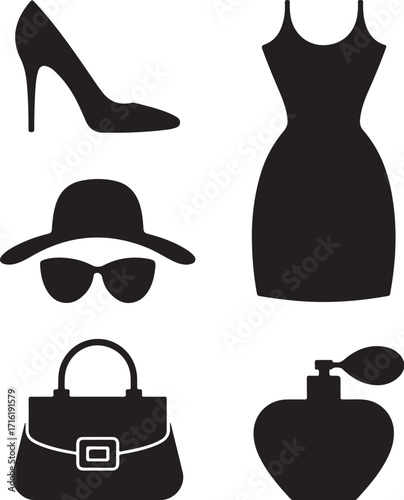 Elegant fashion accessories for a stylish woman