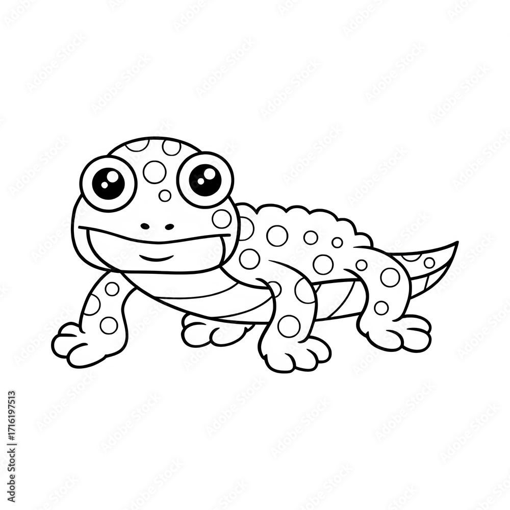 Obraz premium desert lizard
