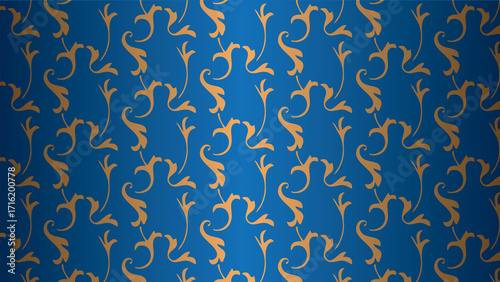 TEXTILE / WALL VECTOR PATTERN COLOURED