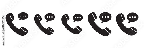 Phone Call and Communication Symbols