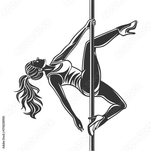 vector illustration of an angel