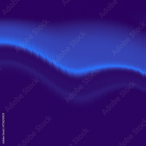 Abstract Blue Wave Gradient Background