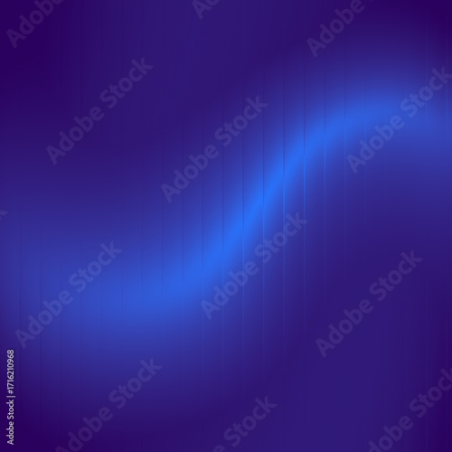 Abstract Blue Wave Gradient Background