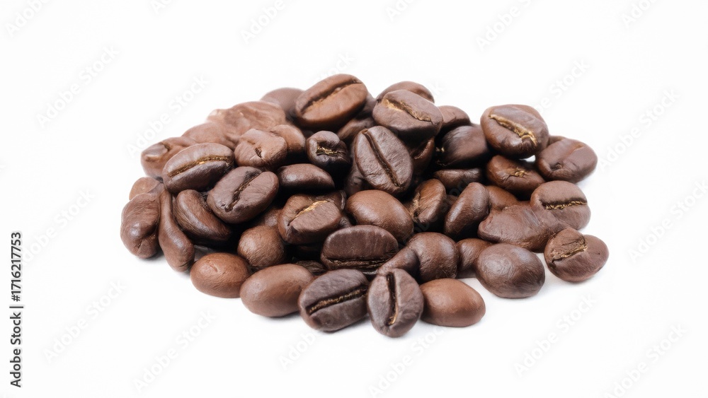 Naklejka premium Closeup Photo of Coffee Beans