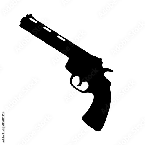 Weapon on White Background