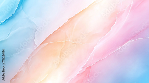 Abstract pastel marble texture with soft colors and delicate veins.
