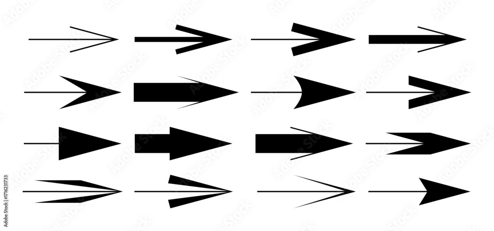 arrow icons set arrow icons set